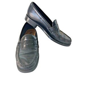 Bass Weejuns Katherine II Mens Black Penny Loafers Size 9W